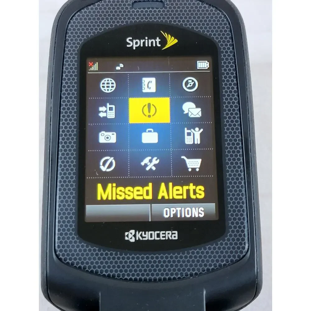 Kyocera DuraXT E4277 Sprint Direct Connect Military Standard 810G Flip Phone